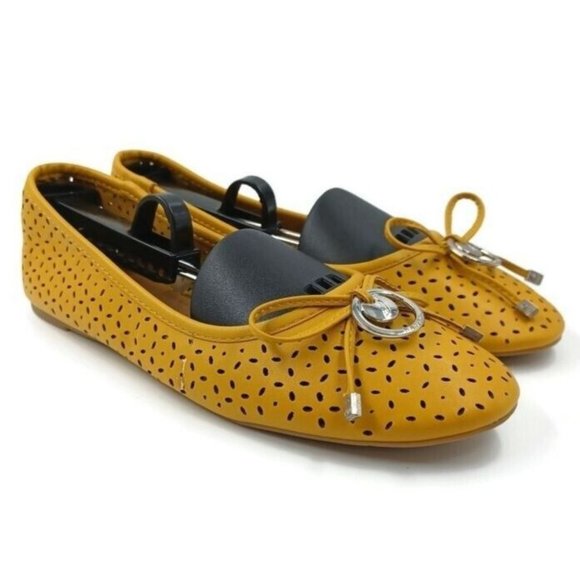 Nautica Shoes - NAUTICA Sz 9 Sea Back 2 Yellow Perforated Flats Ballet Casual Colorful Nautical